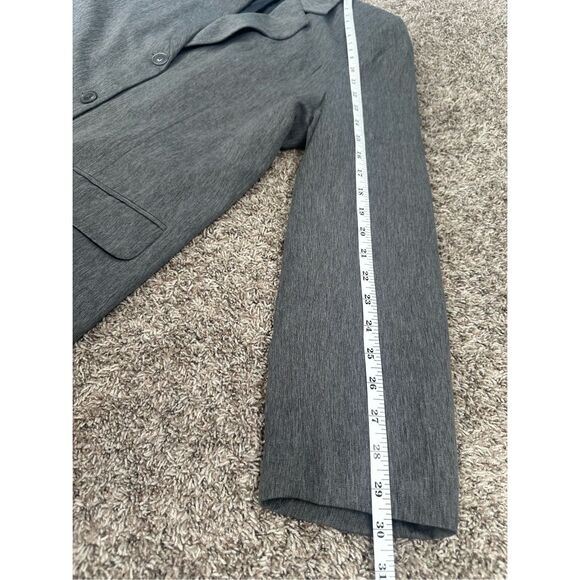 Vintage L.L. Bean Traveler Gray Blazer Jacket Women’s 20 Three Buttons Office - Picture 12 of 14